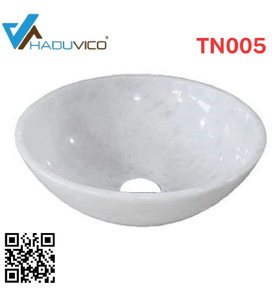 Chậu lavabo đá tự nhiên đặt bàn Haduvico TN005