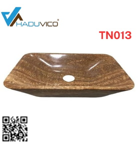 Chậu lavabo đá cuội đặt bàn Haduvico TN013