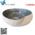 Chậu lavabo đá cuội đặt bàn Haduvico LVB058