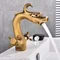 Vòi chậu nóng lạnh đồng thau Haduvico VR045