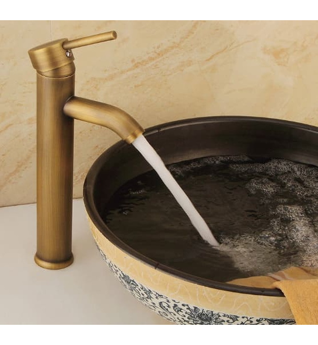 Vòi chậu nóng lạnh đồng thau Haduvico VR008