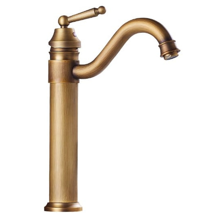 Vòi chậu nóng lạnh đồng thau Haduvico VR015