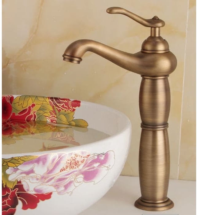 Vòi chậu nóng lạnh đồng thau Haduvico VR023