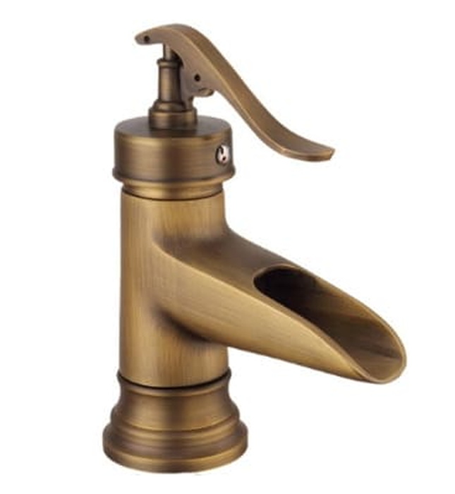 Vòi chậu nóng lạnh đồng thau Haduvico VR038