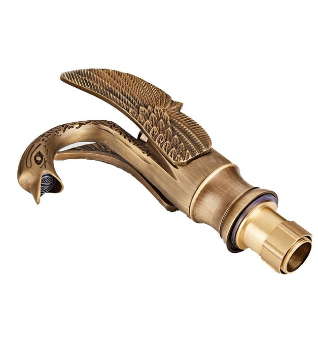 Vòi chậu nóng lạnh đồng thau Haduvico VR042