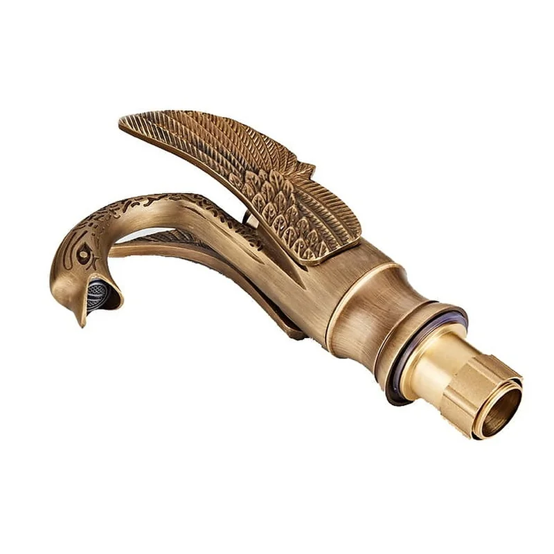 Vòi chậu nóng lạnh đồng thau Haduvico VR042