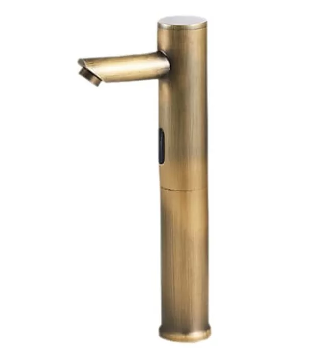 Vòi chậu nóng lạnh cao đồng thau cảm ứng Haduvico VR072