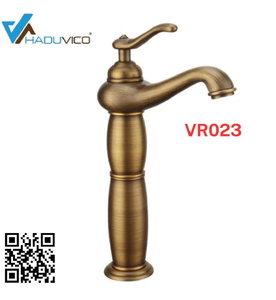 Vòi chậu nóng lạnh đồng thau Haduvico VR023