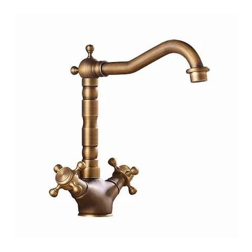 Vòi chậu nóng lạnh đồng thau Haduvico VR024