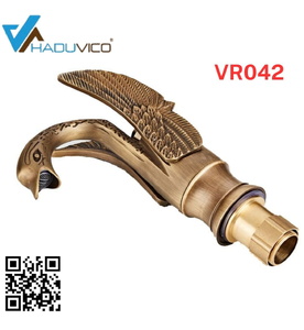 Vòi chậu nóng lạnh đồng thau Haduvico VR042