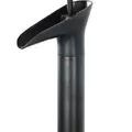 Vòi chậu nóng lạnh đồng thau màu đen Haduvico VR012