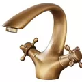Vòi chậu nóng lạnh đồng thau Haduvico VR019
