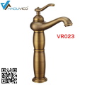 Vòi chậu nóng lạnh đồng thau Haduvico VR023