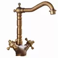 Vòi chậu nóng lạnh đồng thau Haduvico VR024