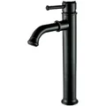 Vòi chậu nóng lạnh đồng thau màu đen Haduvico VR050
