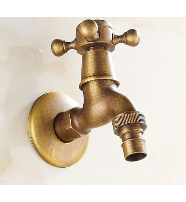 Vòi nước lạnh bằng đồng gắn tường Haduvico VR029