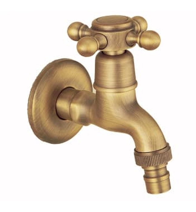 Vòi nước lạnh bằng đồng gắn tường Haduvico VR029