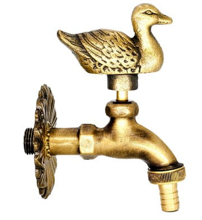 Vòi nước lạnh bằng đồng gắn tường Haduvico VR074