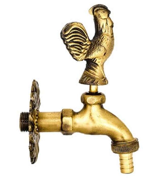 Vòi nước lạnh bằng đồng gắn tường Haduvico VR075