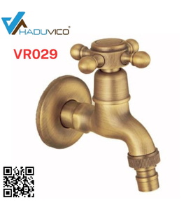 Vòi nước lạnh bằng đồng gắn tường Haduvico VR029