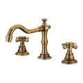 Vòi chậu nóng lạnh 3 lỗ đồng thau Haduvico VR034