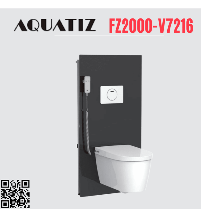 Bồn cầu treo tường điều chỉnh độ cao Aquatiz FZ2000+V7216