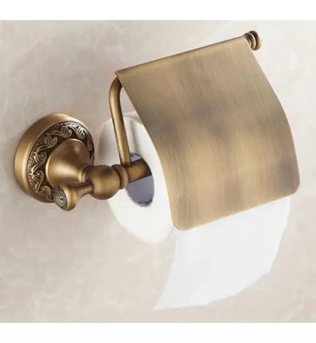 Móc giấy vệ sinh bằng đồng Haduvico PK013