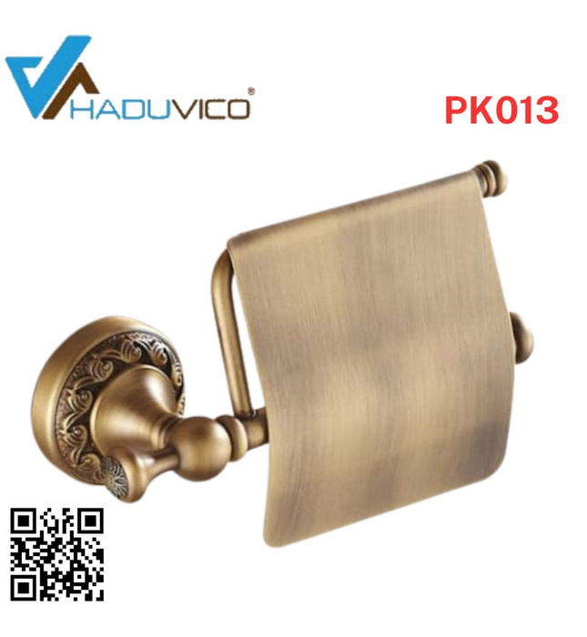 Móc giấy vệ sinh bằng đồng Haduvico PK013