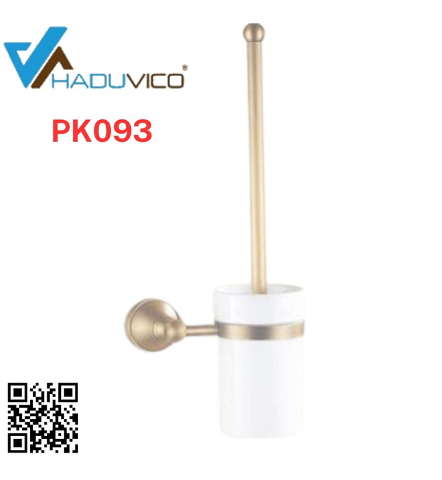 Giá để chổi cọ Toilet bằng đồng Haduvico PK093