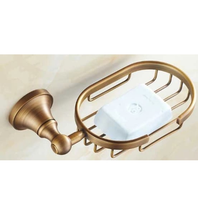 Khay đựng xà phòng bằng đồng Haduvico PK094