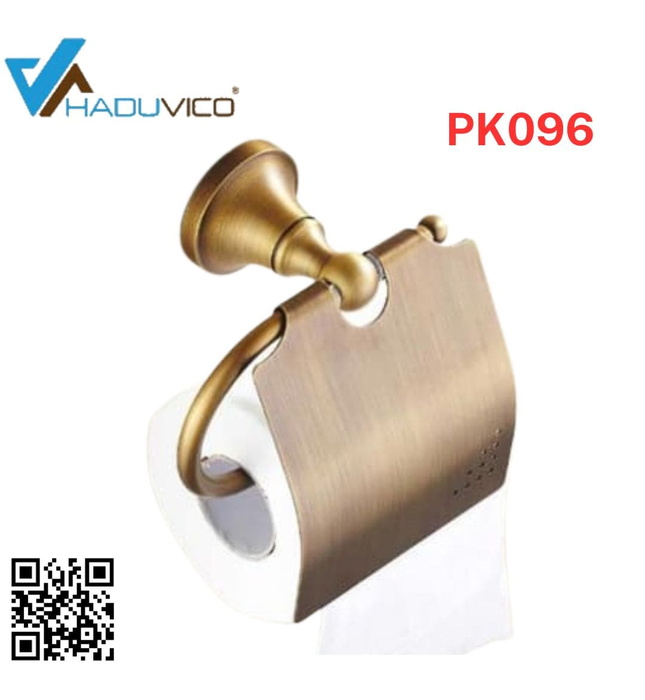 Móc giấy vệ sinh bằng đồng Haduvico PK096