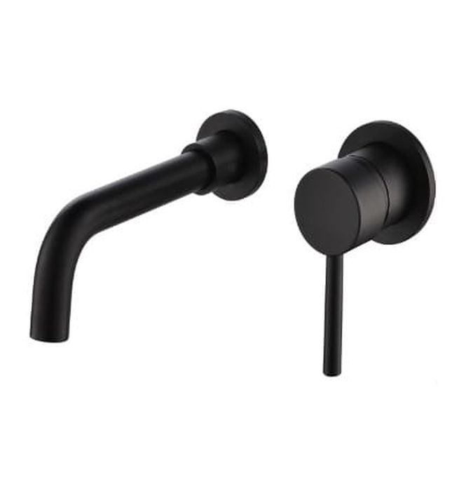 Vòi chậu nóng lạnh gắn tường đồng thau Haduvico VR066