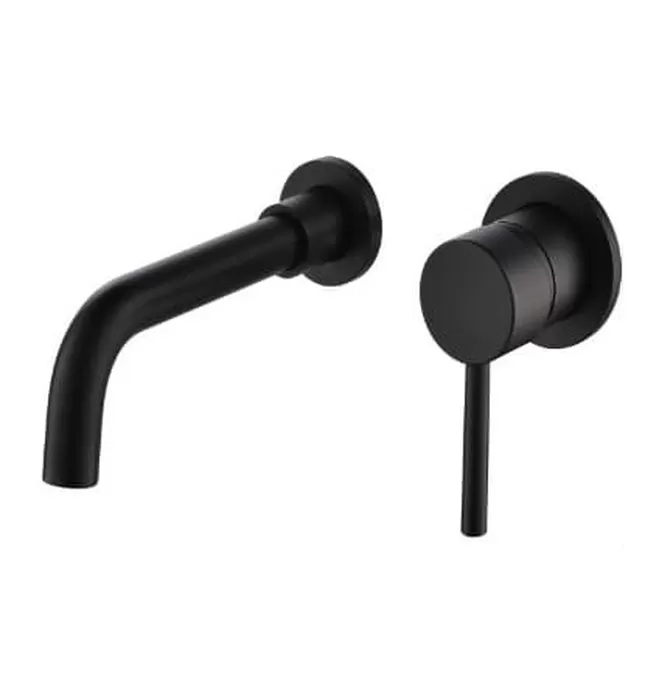 Vòi chậu nóng lạnh gắn tường đồng thau Haduvico VR066