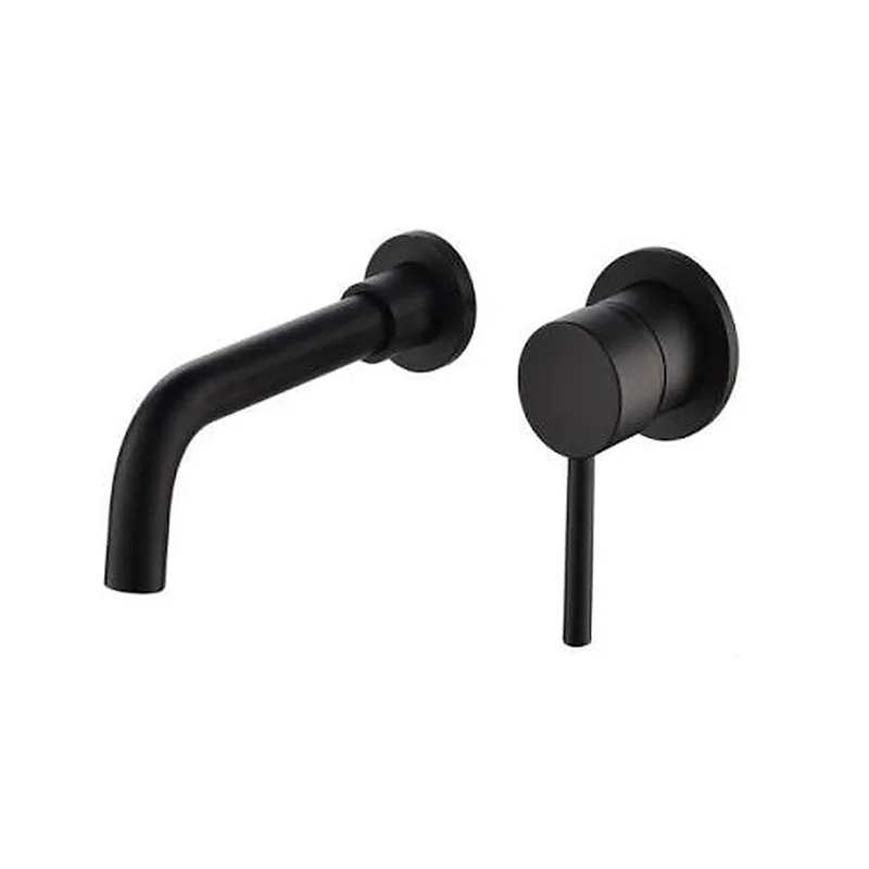 Vòi chậu nóng lạnh gắn tường đồng thau Haduvico VR066