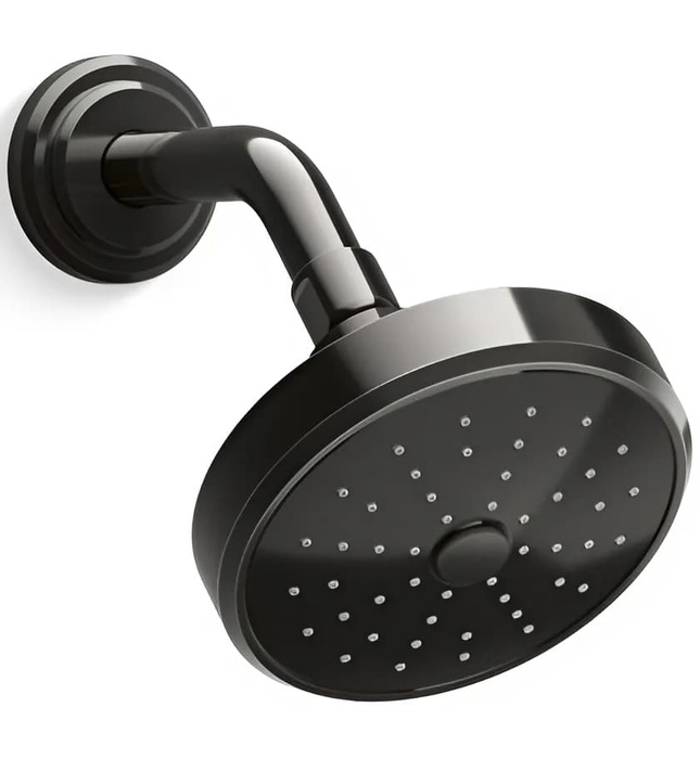 Bát sen tắm và tay sen gắn tường màu Chrome Kallista P24942-00-CP