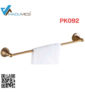 Thanh Vắt khăn đơn bằng đồng Haduvico PK092