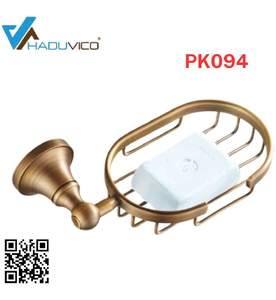 Khay đựng xà phòng bằng đồng Haduvico PK094
