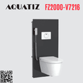Bồn cầu treo tường điều chỉnh độ cao Aquatiz FZ2000+V7216