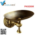 Khay đựng xà phòng chân hoa bằng đồng haduvico PK026M