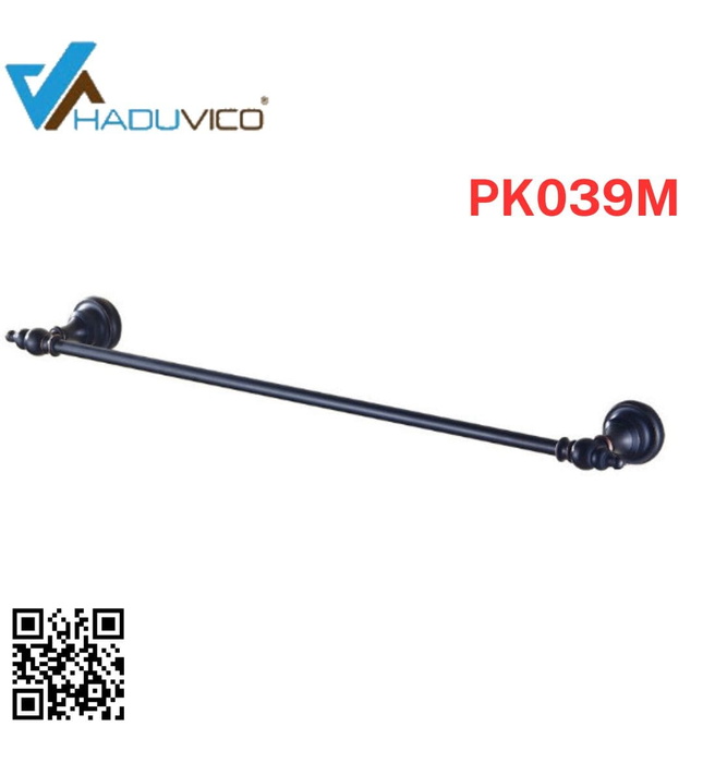 Thanh Vắt khăn đơn bằng đồng Haduvico PK039M