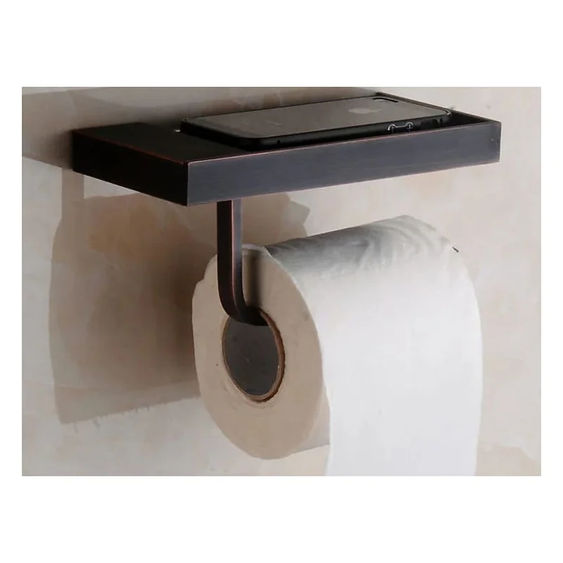 Kệ giấy vệ sinh bằng đồng Haduvico PK064