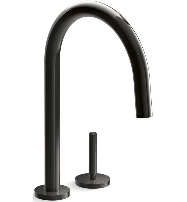 Vòi chậu rửa bát dây rút màu Nickel Kallista P25200-00-AG