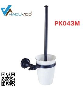 Giá để chổi cọ Toilet bằng đồng Haduvico PK043M