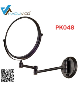 Gương gắn tường khung bằng đồng Haduvico PK048