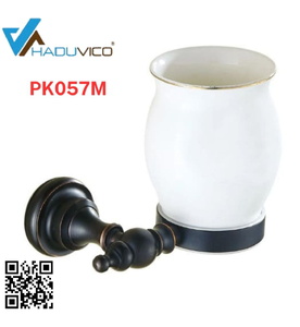 Giá để cốc đơn bằng đồng Haduvico PK057M