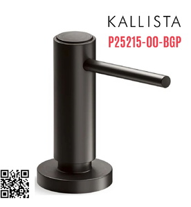 Lọ đựng xà phòng màu đen Kallista P25215-00-BGP