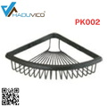 Kệ góc để đồ phòng tắm bằng đồng Haduvico PK002