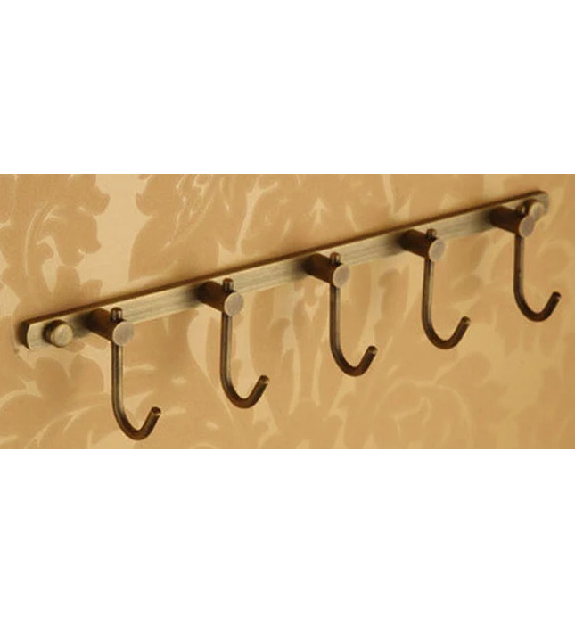 Móc treo áo bằng đồng 5 vấu Haduvico PK015