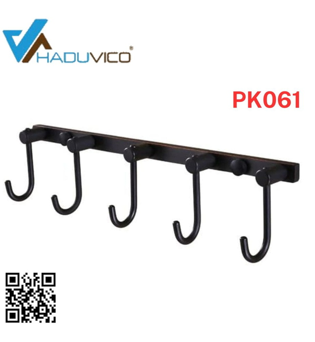 Móc treo áo bằng đồng 5 vấu Haduvico PK061