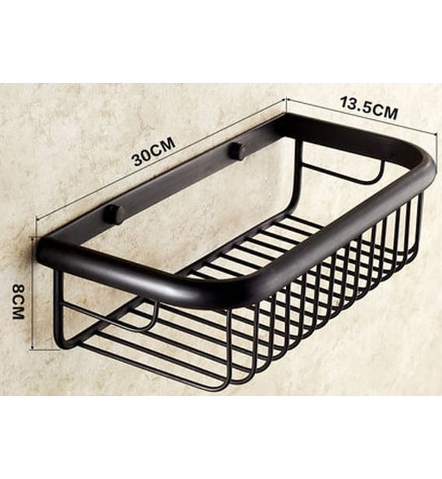 Kệ để đồ phòng tắm bằng đồng Haduvico PK063